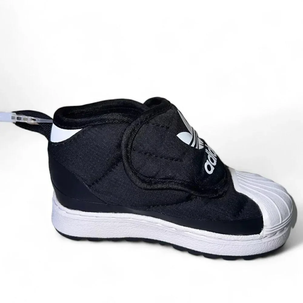 Adidas‎ Originals Superstar 360 Boots Black/White FV7266 Infant 5.5 UK 5 EU 21